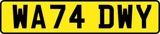WA74DWY