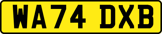 WA74DXB