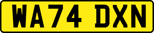 WA74DXN
