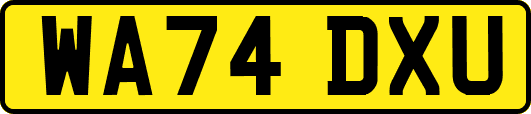 WA74DXU