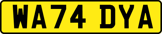 WA74DYA