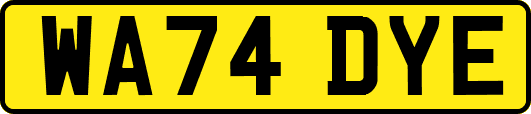 WA74DYE