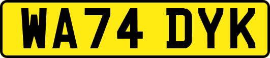 WA74DYK