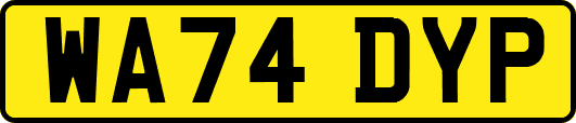 WA74DYP