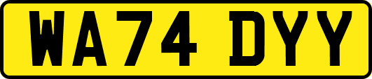 WA74DYY