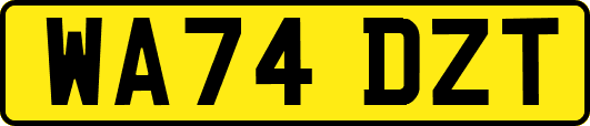 WA74DZT