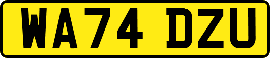 WA74DZU