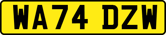 WA74DZW