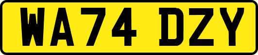 WA74DZY