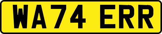 WA74ERR