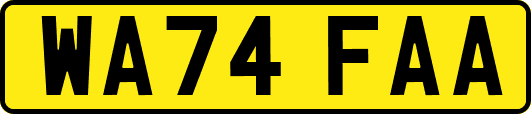 WA74FAA