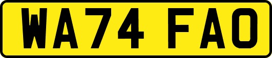 WA74FAO