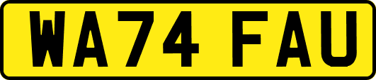 WA74FAU