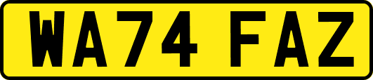 WA74FAZ