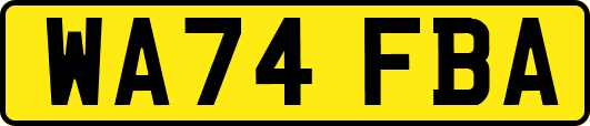 WA74FBA