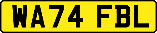 WA74FBL