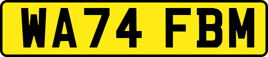 WA74FBM