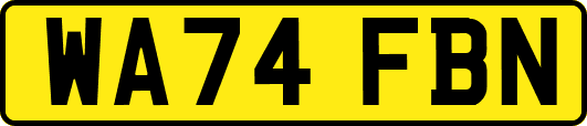 WA74FBN