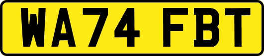 WA74FBT