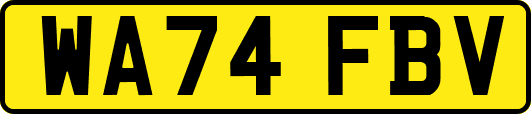 WA74FBV