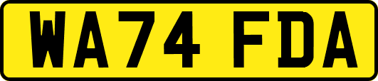 WA74FDA