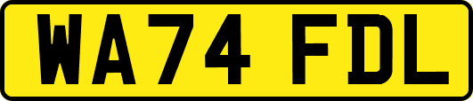 WA74FDL