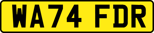 WA74FDR