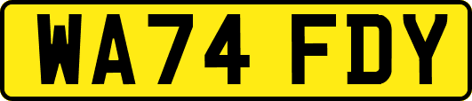 WA74FDY