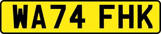 WA74FHK