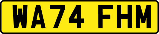 WA74FHM