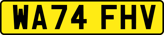 WA74FHV