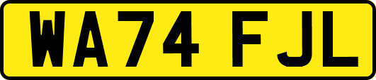 WA74FJL