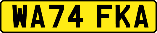 WA74FKA