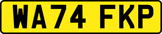 WA74FKP