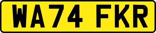 WA74FKR