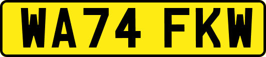 WA74FKW