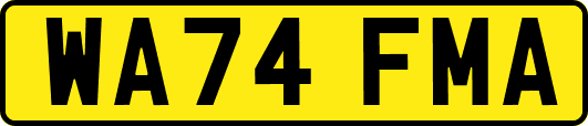 WA74FMA