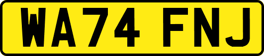 WA74FNJ