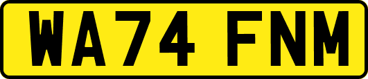 WA74FNM