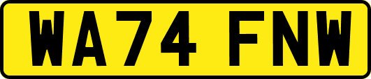 WA74FNW