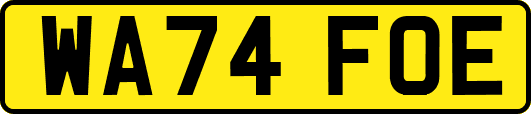 WA74FOE
