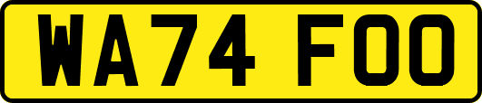 WA74FOO