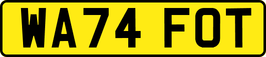 WA74FOT