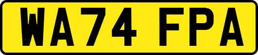 WA74FPA