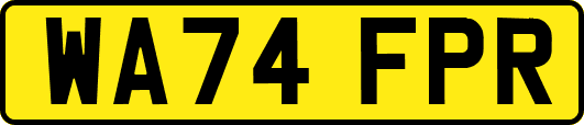 WA74FPR