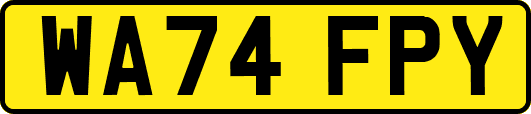 WA74FPY