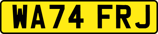 WA74FRJ