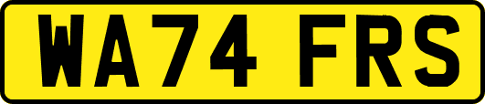 WA74FRS