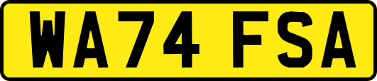 WA74FSA