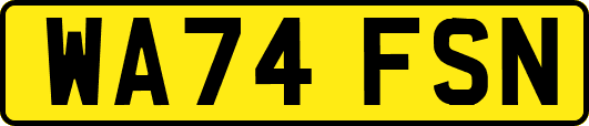 WA74FSN